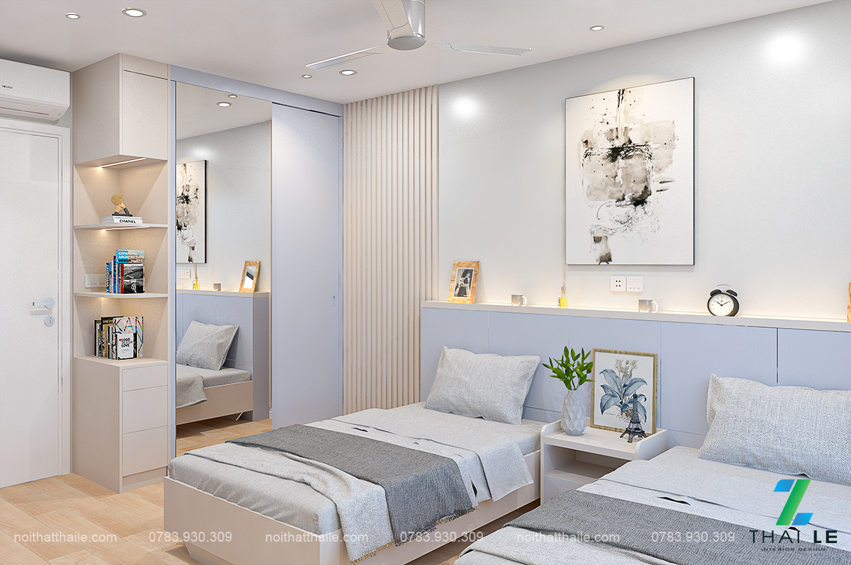 Thiết kế nội thất căn hộ Hà Đô Centrosa Garden - 120m2